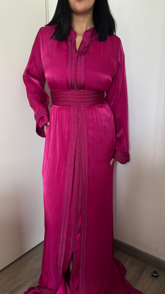 Takchita Organza Fuchsia